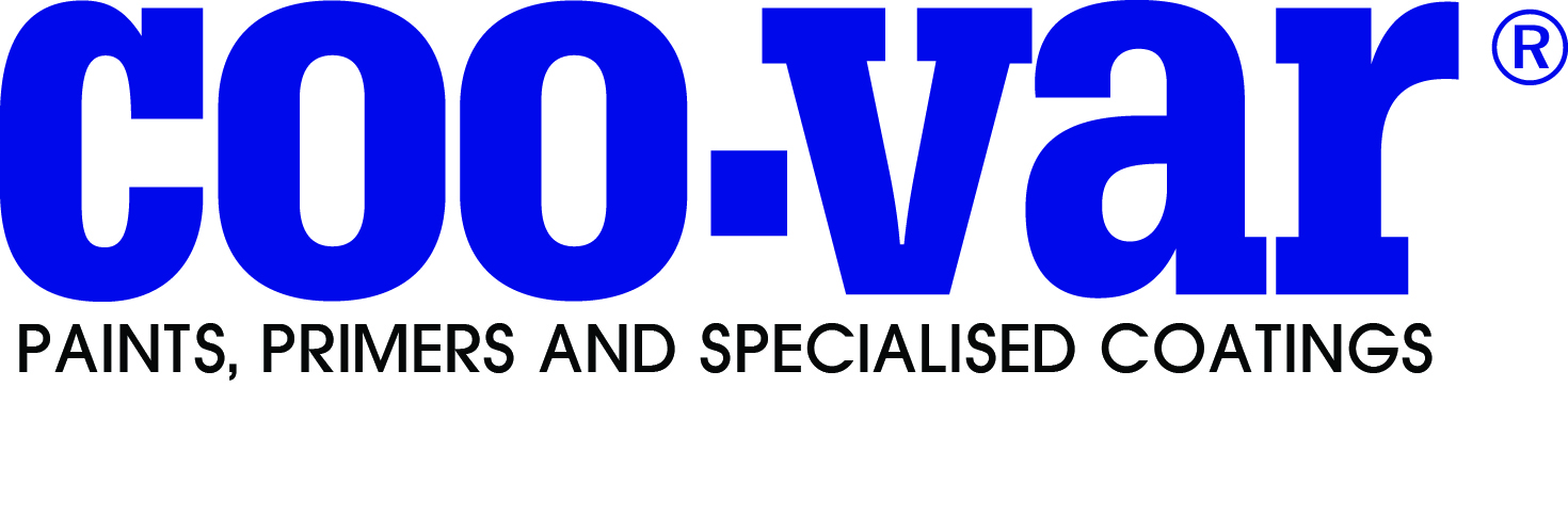 Coo-Var Logo blue with black tag